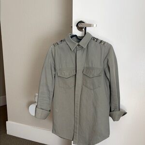 Women's Utility Jacket in Olive Green